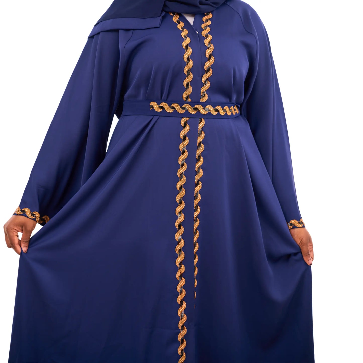 Abaya bleue - Nuit Ma boutique