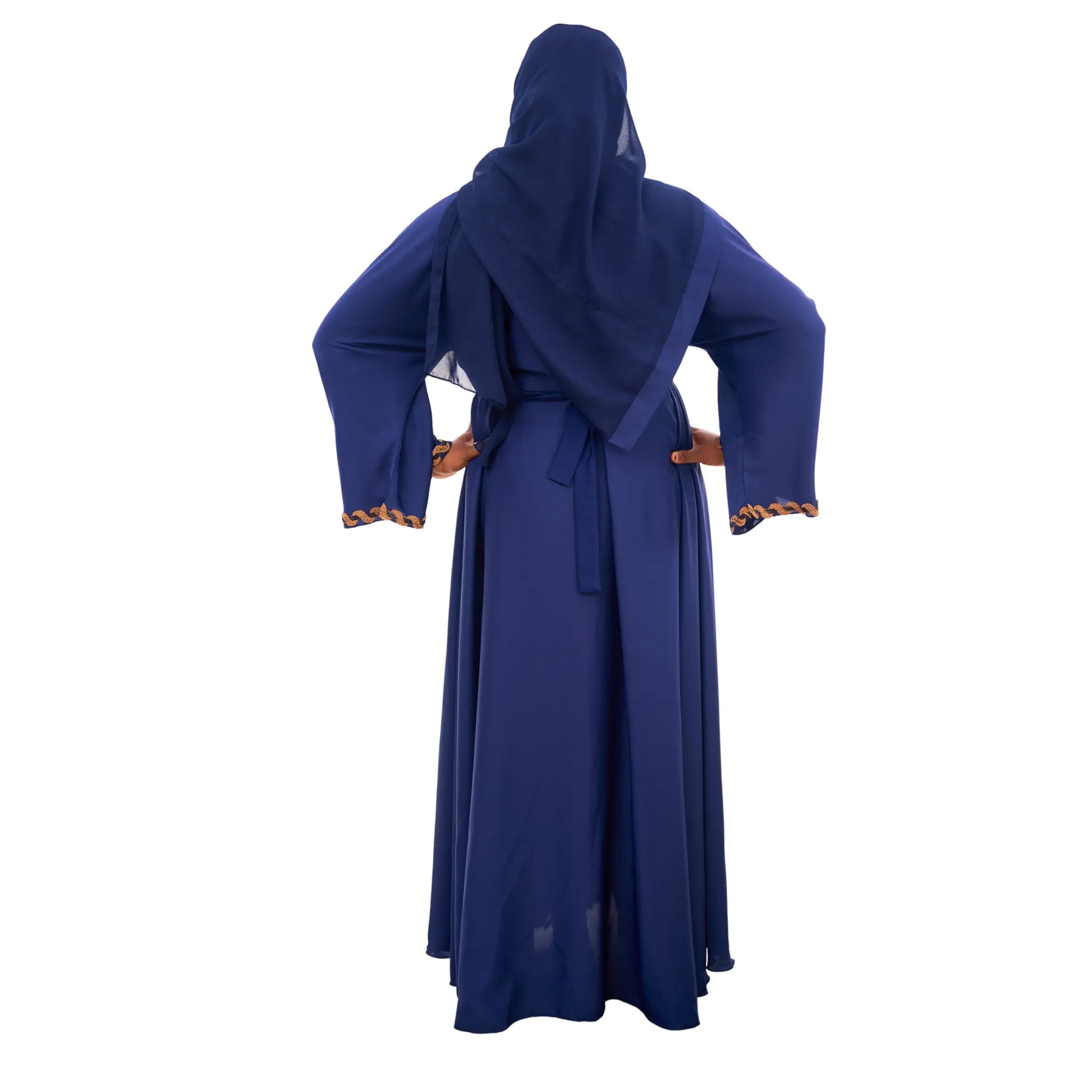 Abaya bleue - Nuit Ma boutique