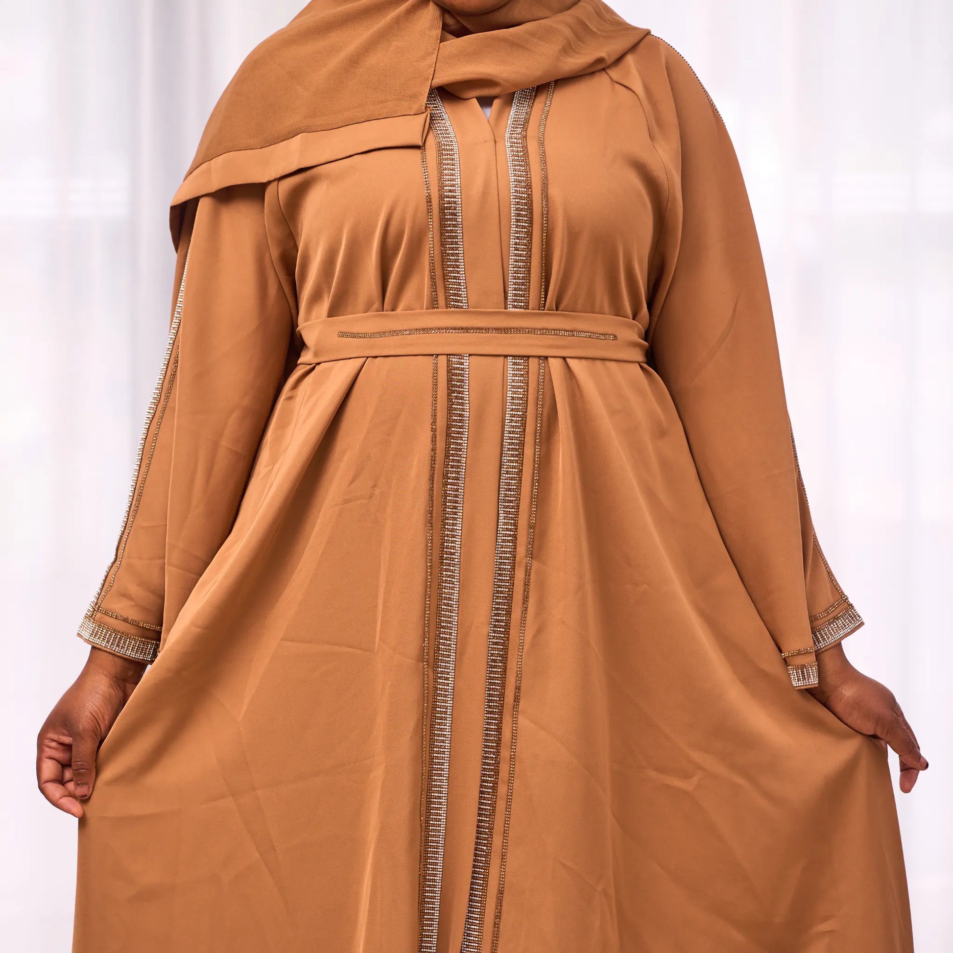 Abaya - Marron Ma boutique