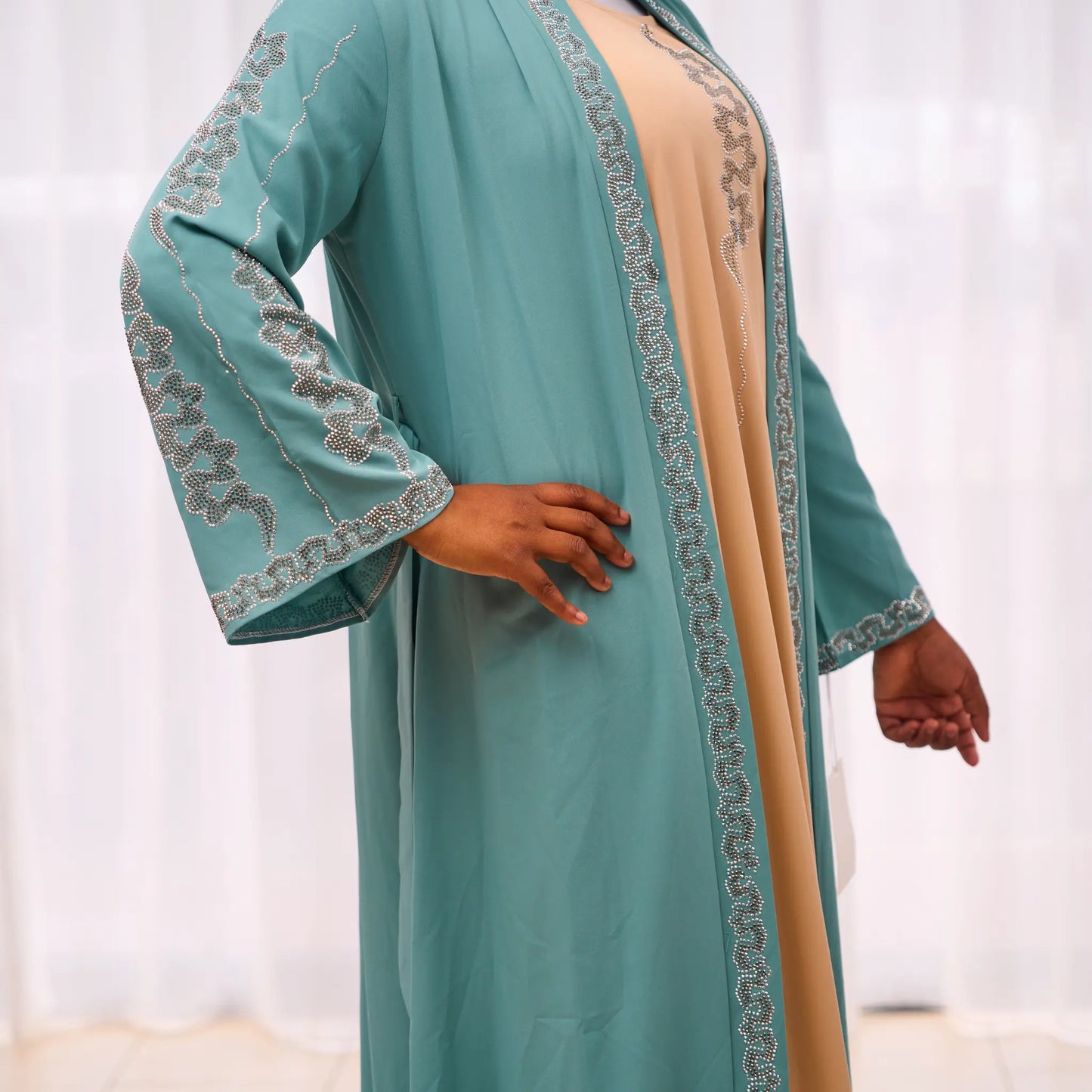 Abaya - Bleu ciel Ma boutique