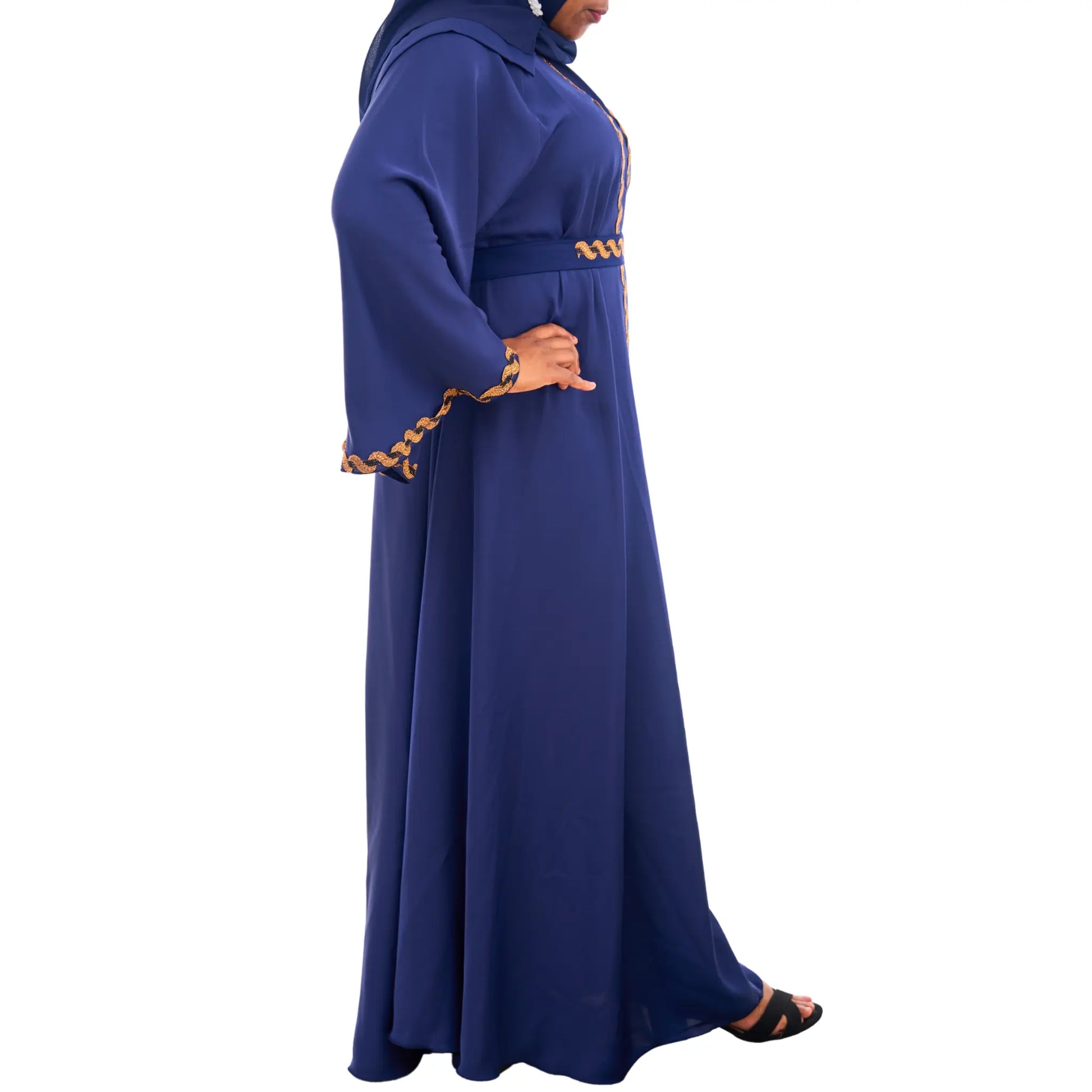 Abaya bleue - Nuit Ma boutique